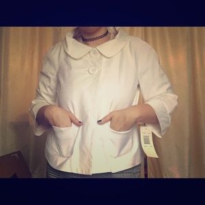 Allison Taylor white jacket